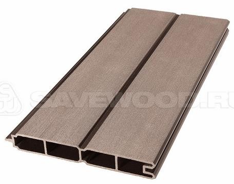 Заборный профиль из ДПК Savewood SW Agger матовый терракот купить в Переславле-Залесском