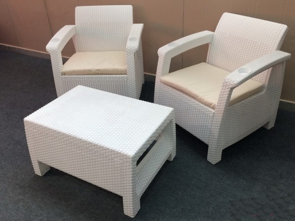 Комплект Yalta Balcony Set белый купить в Переславле-Залесском