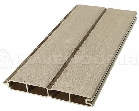 Заборный профиль из ДПК Savewood SW Agger матовый тик купить в Переславле-Залесском