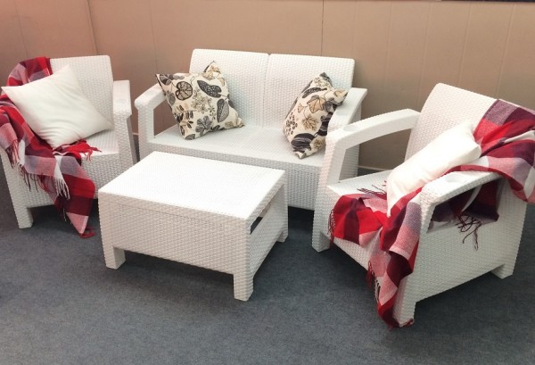 Комплект Yalta Terrace Set белый купить в Переславле-Залесском