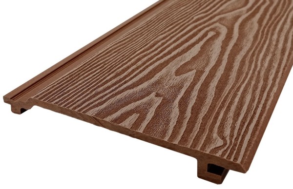 Сайдинг Darvolex 185x19x3000мм, 3D тиснение Коричневый купить в Переславле-Залесском