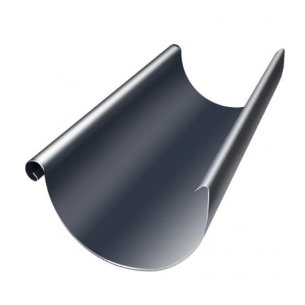 Водосток Grand Line 125x90 – Желоб 3м RAL 7024 купить в Переславле-Залесском
