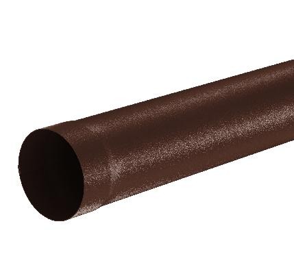 Водосток Aquasistem, Система 150/100 - Труба водосточная 3.00м RAL 8017 Коричневый matt купить в Переславле-Залесском