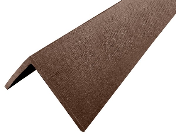 Уголок ДПК для сайдинга 70x70x3000мм Коричневый купить в Переславле-Залесском