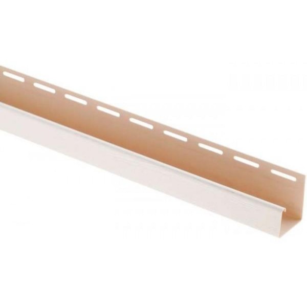 J-профиль Люкс Крашенный, T-15, ВН, Белый купить в Переславле-Залесском