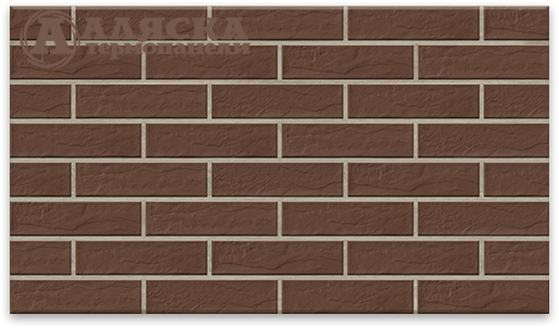 Фасадные Термопанели Аляска Braun Rustic купить в Переславле-Залесском