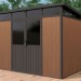 Сарай Defender из ДПК 9х7 (5.95 кв.м) купить в Переславле-Залесском