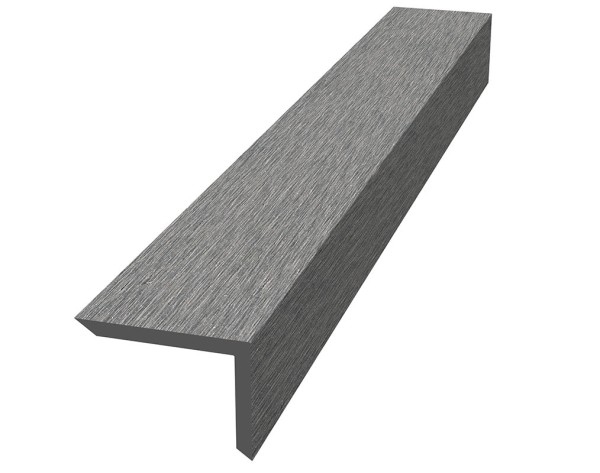 Уголок ДПК для террасной доски NauticPrime, 60x40x2900мм Тёмно-серый купить в Переславле-Залесском