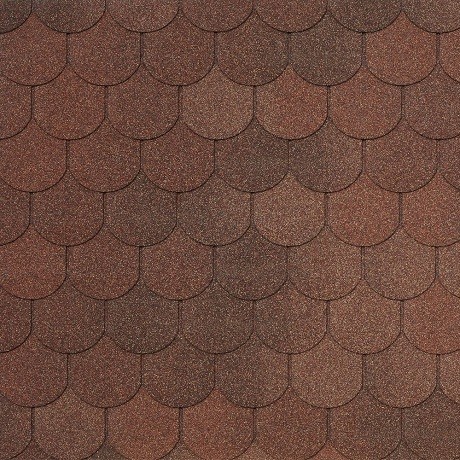 Гибкая черепица Tegola ASSISI terracotta 420 купить в Переславле-Залесском