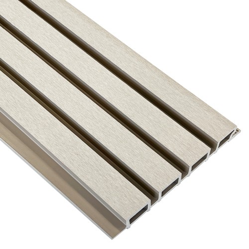 Фасадная реечная панель EasyDecking Wood-X 219х26 Бежевый купить в Переславле-Залесском