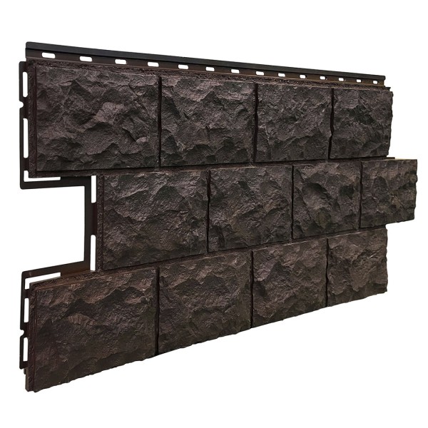 Фасайдинг Серия «Доломит» Тёмно Коричневый купить в Переславле-Залесском