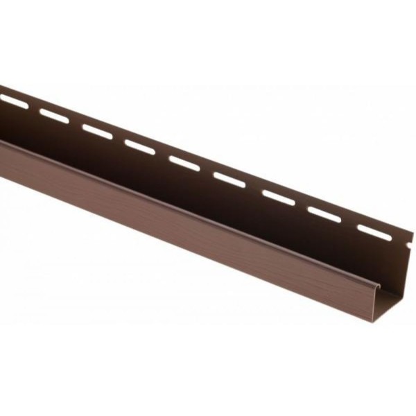 J-профиль Люкс Крашенный, T-15, ВН, Тёмный Орех купить в Переславле-Залесском