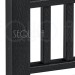 Комплект крышка/юбка для столба SEQUOIA BLACK купить в Переславле-Залесском