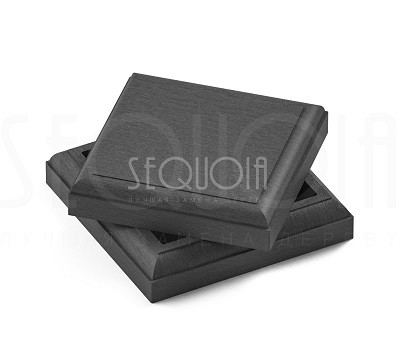 Комплект крышка/юбка для столба SEQUOIA GRAY купить в Переславле-Залесском