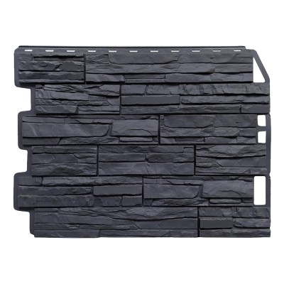 Фасадная панель FineBer, Скол - Асфальт