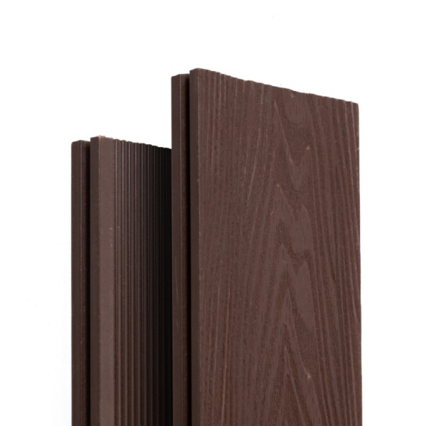 Террасная доска Ecodecking Экстра 3D полнотелая Венге купить в Переславле-Залесском