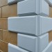 Угол Наружный к Фасадным Термопанелям Доломит Дагестанский Камень 400 мм Белый купить в Переславле-Залесском