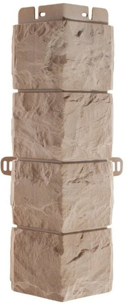 Фасадная панель Наружный угол фагот (талдомский), 0,45 х 0,13м (н) купить в Переславле-Залесском