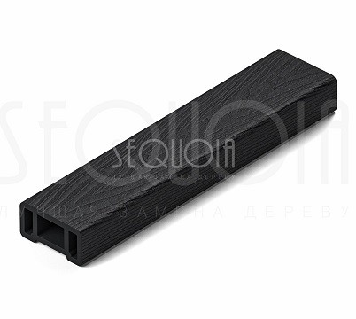Перила SEQUOIA Evolution 3D WOOD BLACK купить в Переславле-Залесском