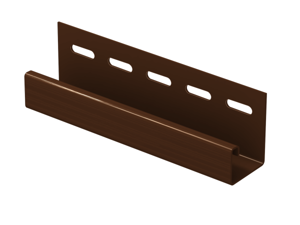 J-планка Ю-пласт Классика коричневая купить в Переславле-Залесском