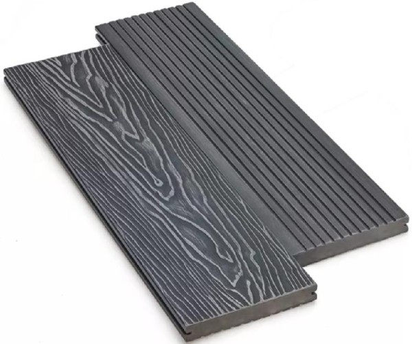 Террасная доска ДПК Deckart Monolit 3D Графит купить в Переславле-Залесском