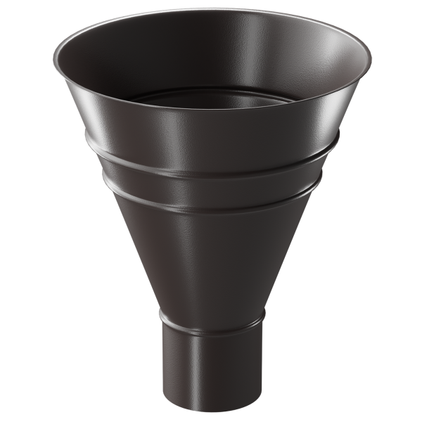 Воронка водосборная Döcke STAL PREMIUM, Шоколад купить в Переславле-Залесском