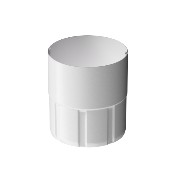 Муфта соединительная для водостока Döcke STAL PREMIUM, Пломбир купить в Переславле-Залесском