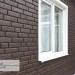 Фасадная панель Ю-Пласт Стоун Хаус Кирпич Коричневый купить в Переславле-Залесском