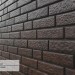 Фасадная панель Ю-Пласт Стоун Хаус Кирпич Коричневый купить в Переславле-Залесском