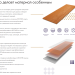 Фибросайдинг DECOVER 3600 x 190 x 8 мм Mokko купить в Переславле-Залесском