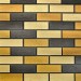 Фасадная плитка Кирисс Фасад Клинкерный кирпич 3х цветный №39 купить в Переславле-Залесском