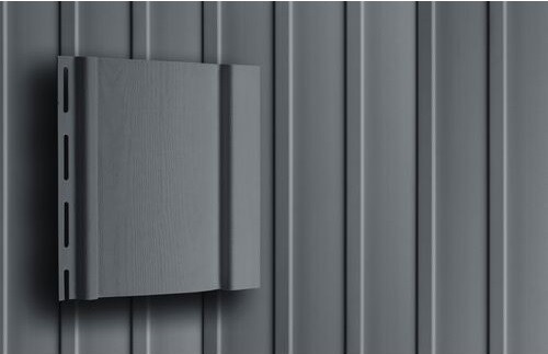 Сайдинг Вертикальный Grand Line Acryl Графит купить в Переславле-Залесском