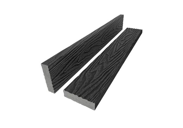 Брус лавочный 3D-тиснение 20х80 Графит купить в Переславле-Залесском