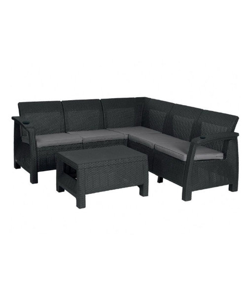 Угловой диван  Yalta Corner Set (столик в комплект не входит) купить в Переславле-Залесском