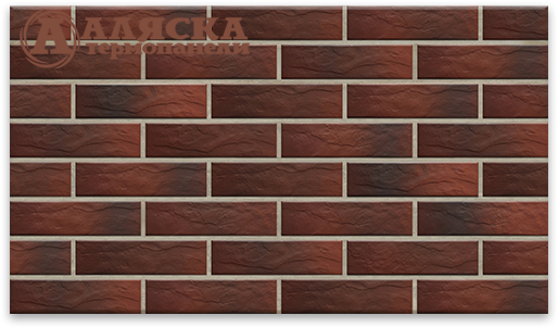 Фасадные Термопанели Аляска Cherry Rustic купить в Переславле-Залесском