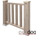 Ограждение из ДПК Outdoor Классик 3D STORM серый микс купить в Переславле-Залесском