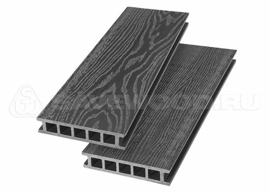 Террасная доска из ДПК SW-Fagus «SaveWood» графит купить в Переславле-Залесском