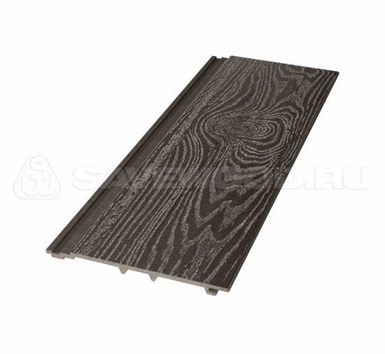 Сайдинг из дпк savewood sw-cedrus тангенциальный распил темно-коричневый купить в Переславле-Залесском