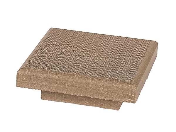 Крышка ДПК для столба 100x100 Орех купить в Переславле-Залесском