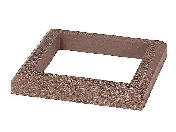 Рамка ДПК для столба 100x100 Шоколад купить в Переславле-Залесском