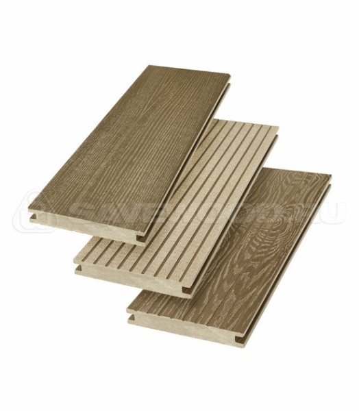 Террасная доска SW Fraxinus (R) полнотелая «SaveWood» Тик купить в Переславле-Залесском