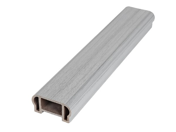 Перила верхнее фигурное Woodvex Co-Extrusion Серый купить в Переславле-Залесском