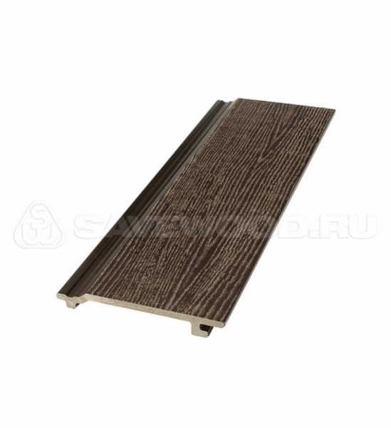 Сайдинг из дпк savewood sw-sorbus радиальный распил темно-коричневый купить в Переславле-Залесском