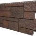 Фасадная панель VOX Sandstone (Сандстоун) темно коричневый купить в Переславле-Залесском