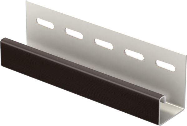 J-планка к Софиту PRO Тёмно коричневый купить в Переславле-Залесском