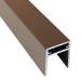 П-профиль Алюминиевый EasyDecking 35x25 Венге купить в Переславле-Залесском