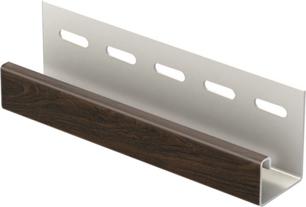 J-планка к Софиту PRO Тёмный орех купить в Переславле-Залесском