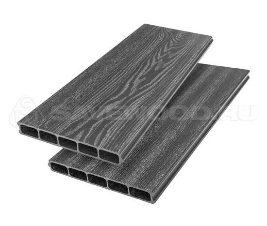 Грядочная доска ДПК 3D Savewood SW Rumex Графит купить в Переславле-Залесском