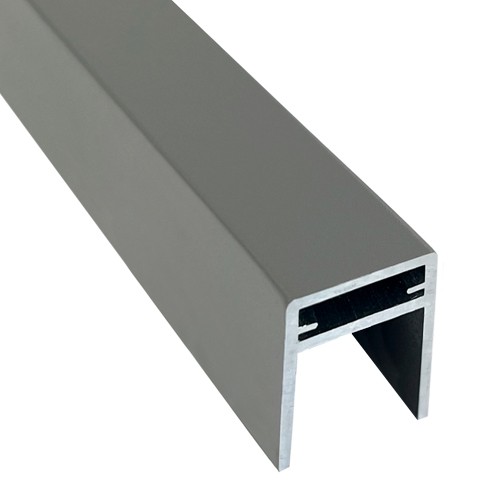 П-профиль Алюминиевый EasyDecking 35x25 Серый купить в Переславле-Залесском