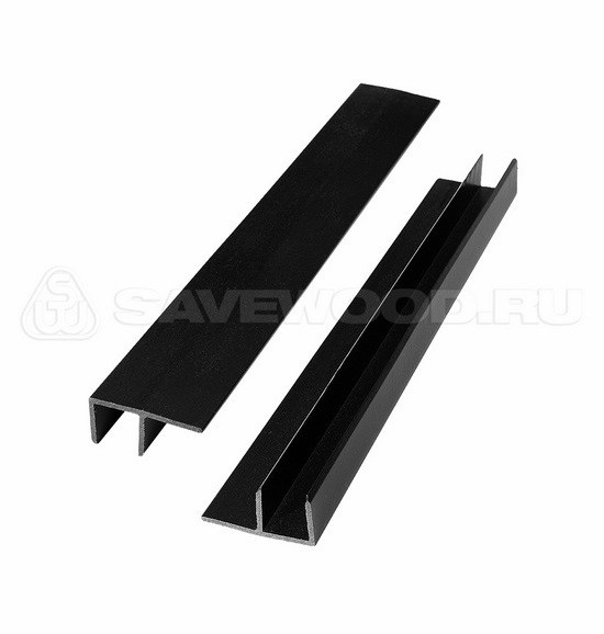F-профиль ДПК Savewood – Чёрный купить в Переславле-Залесском